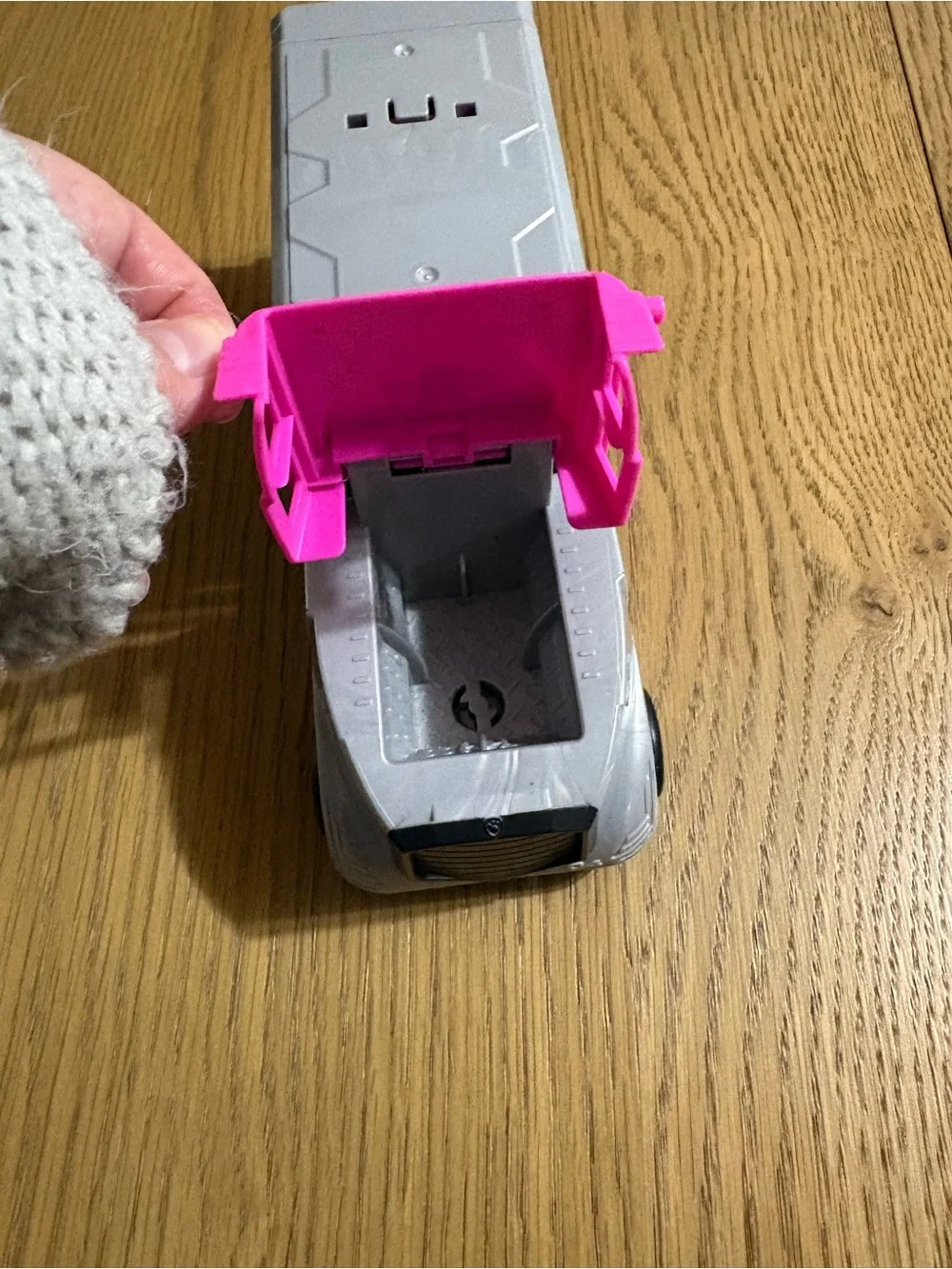 Paw Patrol Gray and Purple Pink Rescue Hauler